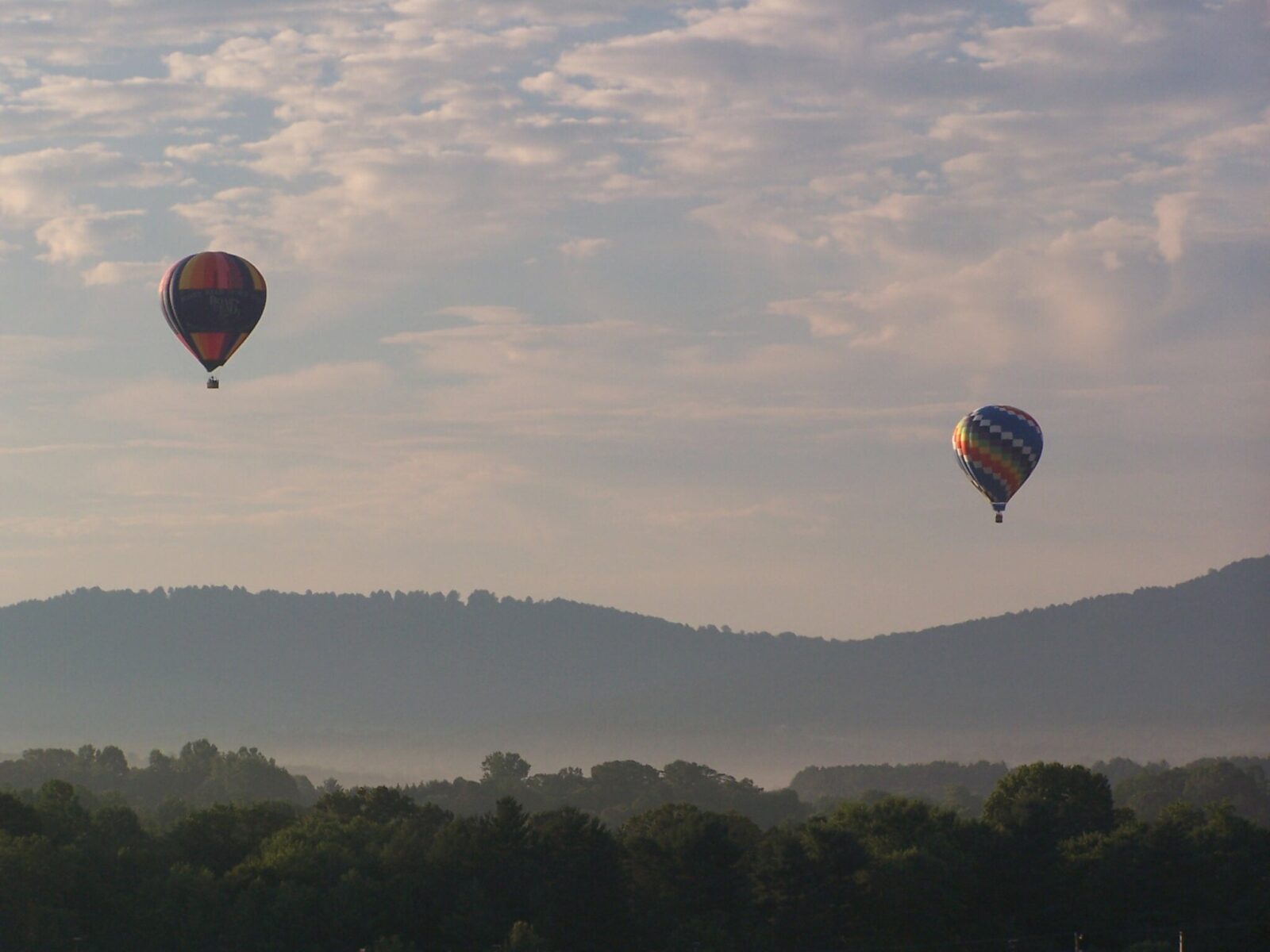 Hot air balloon rides