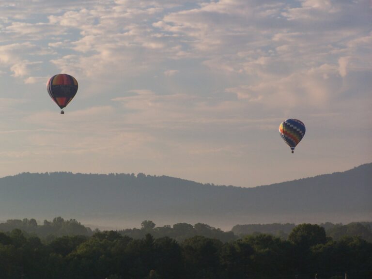 Hot air balloon rides